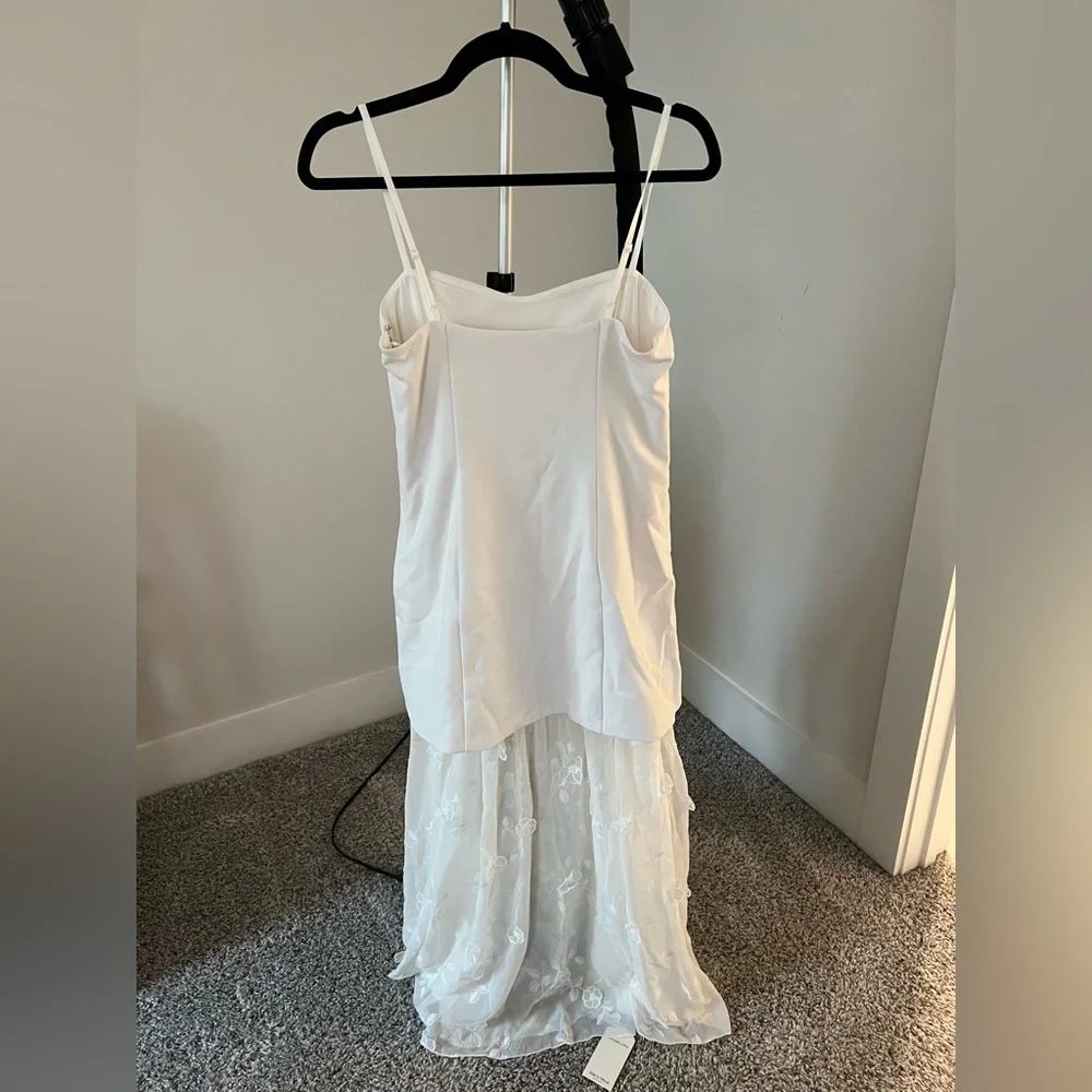 Abercrombie Elegant White Dress